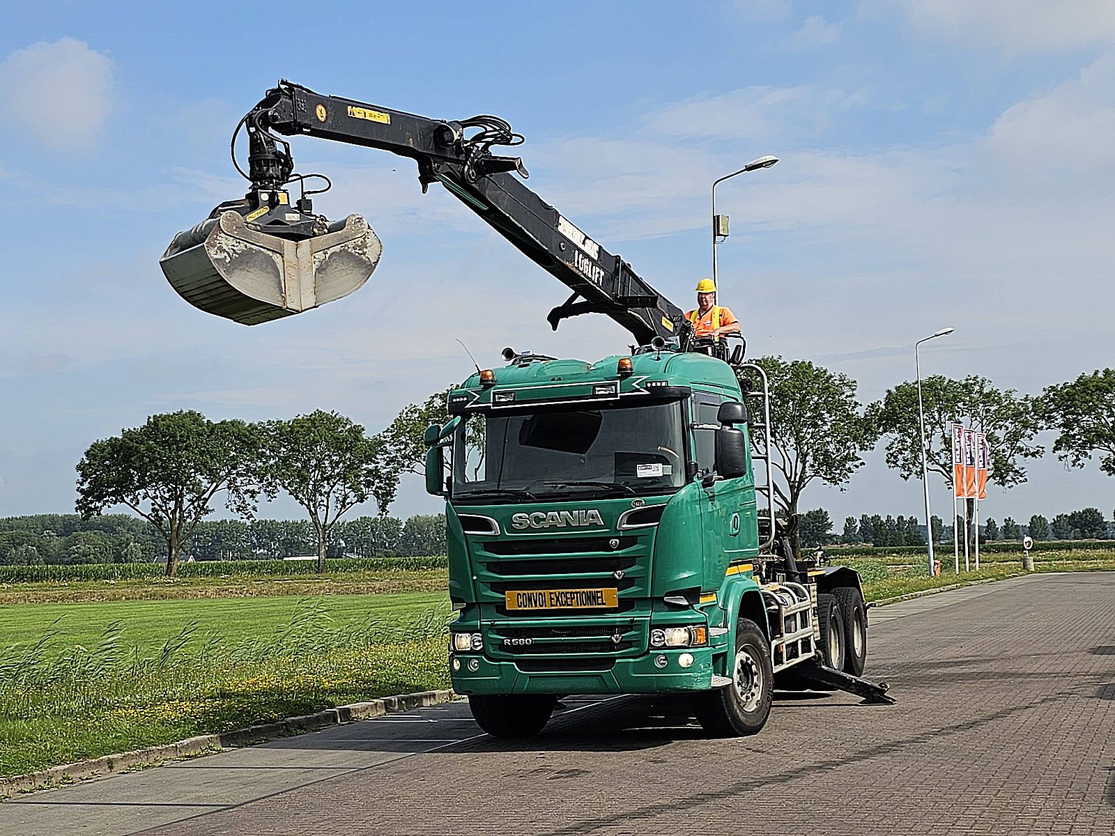 Scania R580 6X4 / LOGILIFT